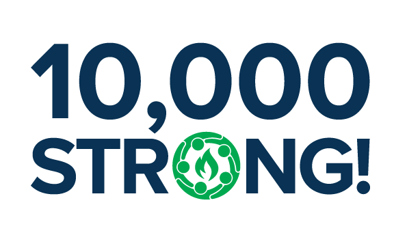 10000 Strong Logo