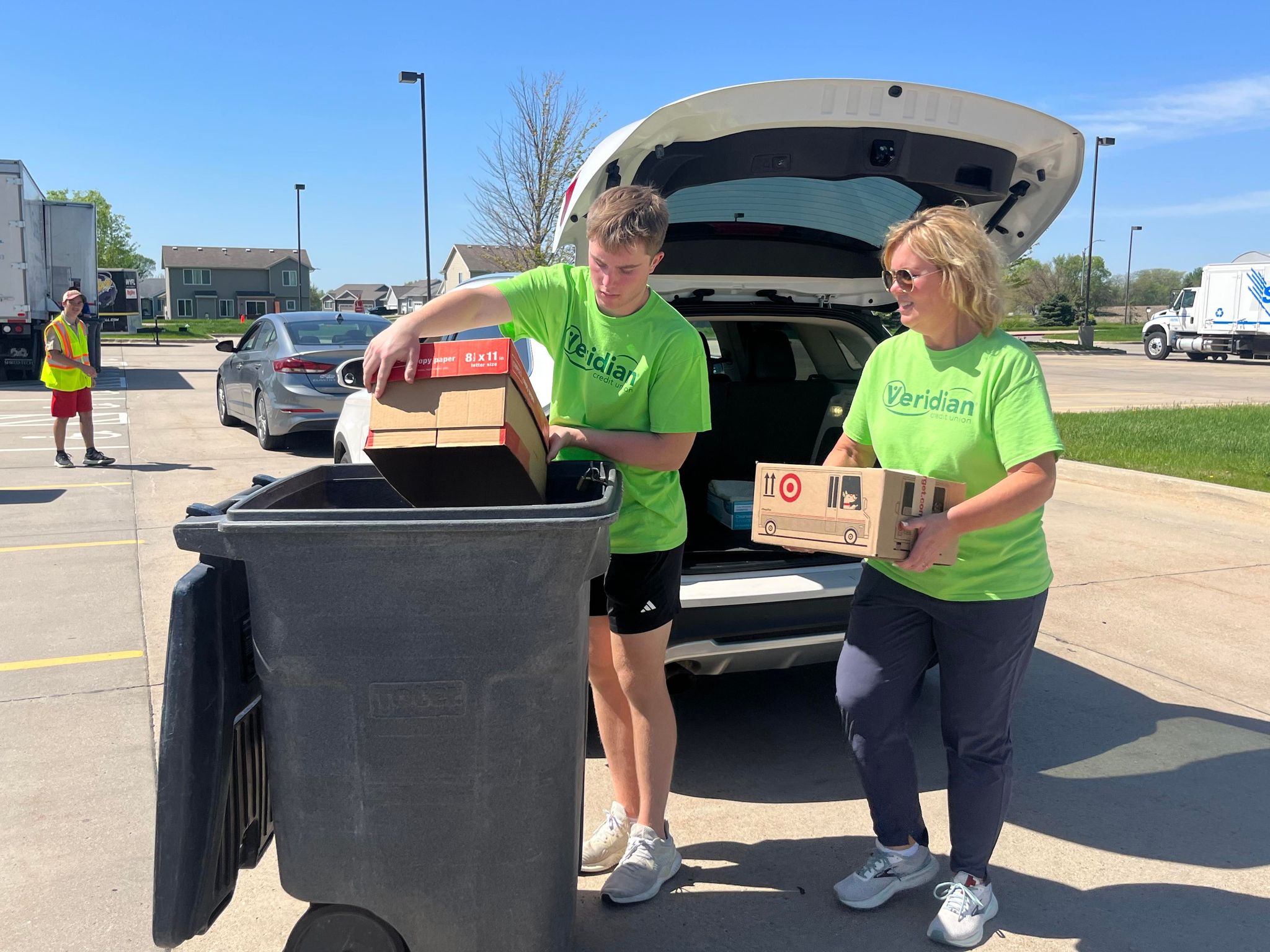 Veridian Credit Union Shred Day